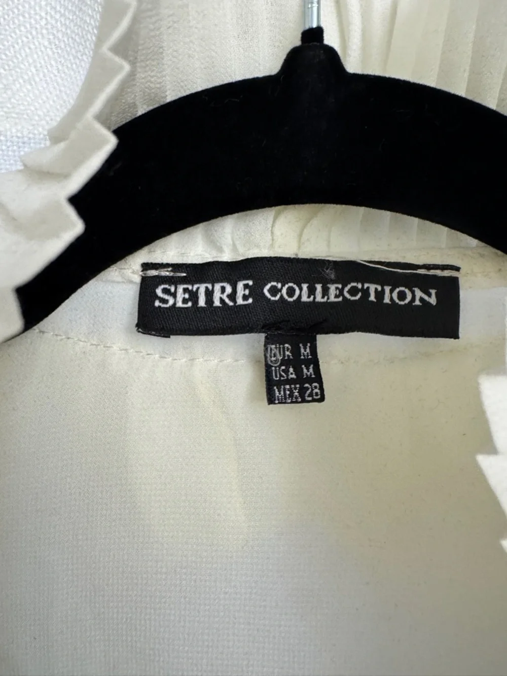 Setre Collection Ruffle Blouse – Size Small - Picture 4 of 6